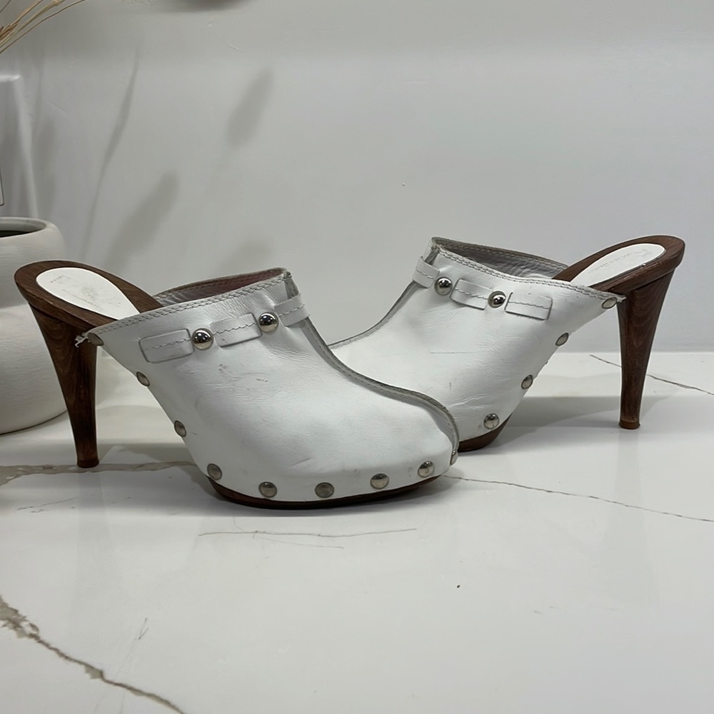 Dolce and Gabbana high heel clogs